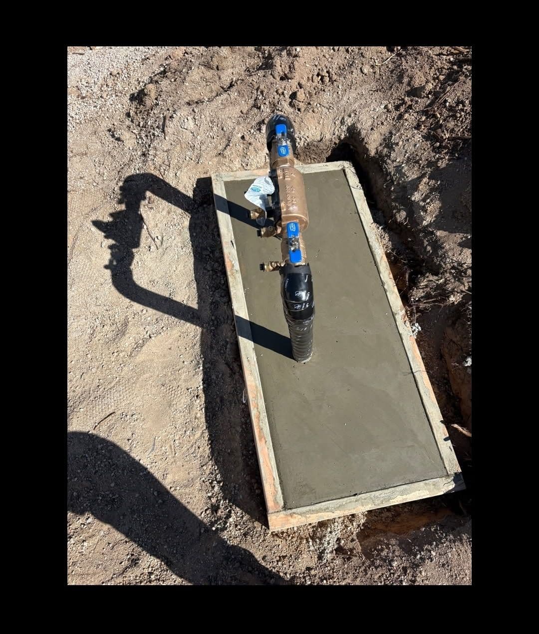 Quality Concrete Slab and Plumbing Installation image